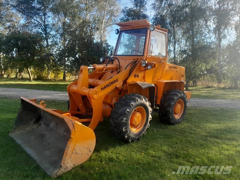 Hanomag B6 Læssemaskiner på hjul