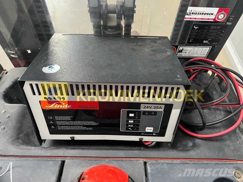 Linde D 14 AP Gaffelstabler med gående fører