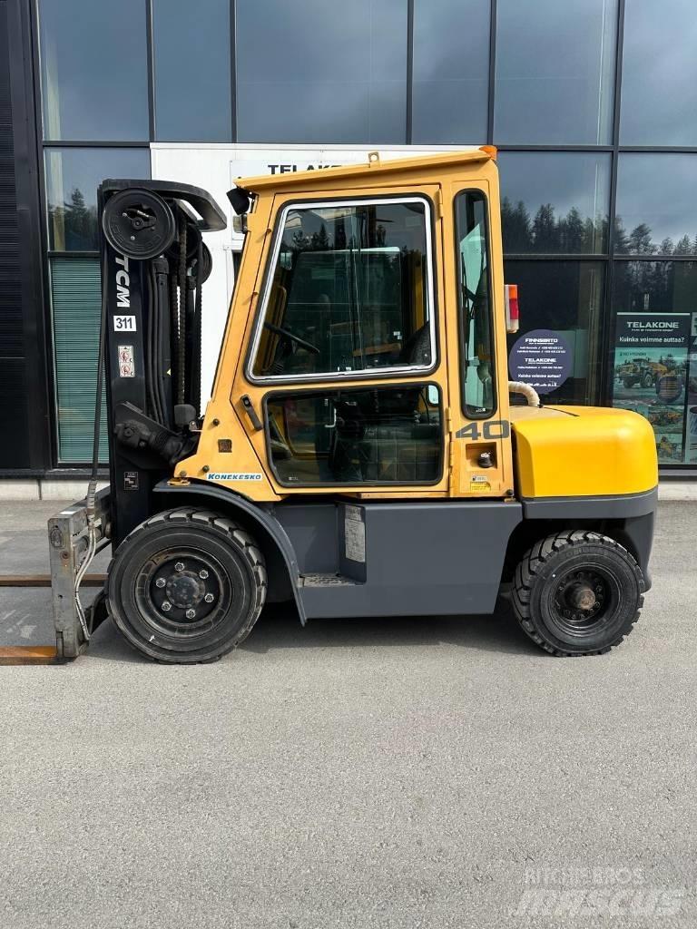 TCM FD40T8 Diesel gaffeltrucks