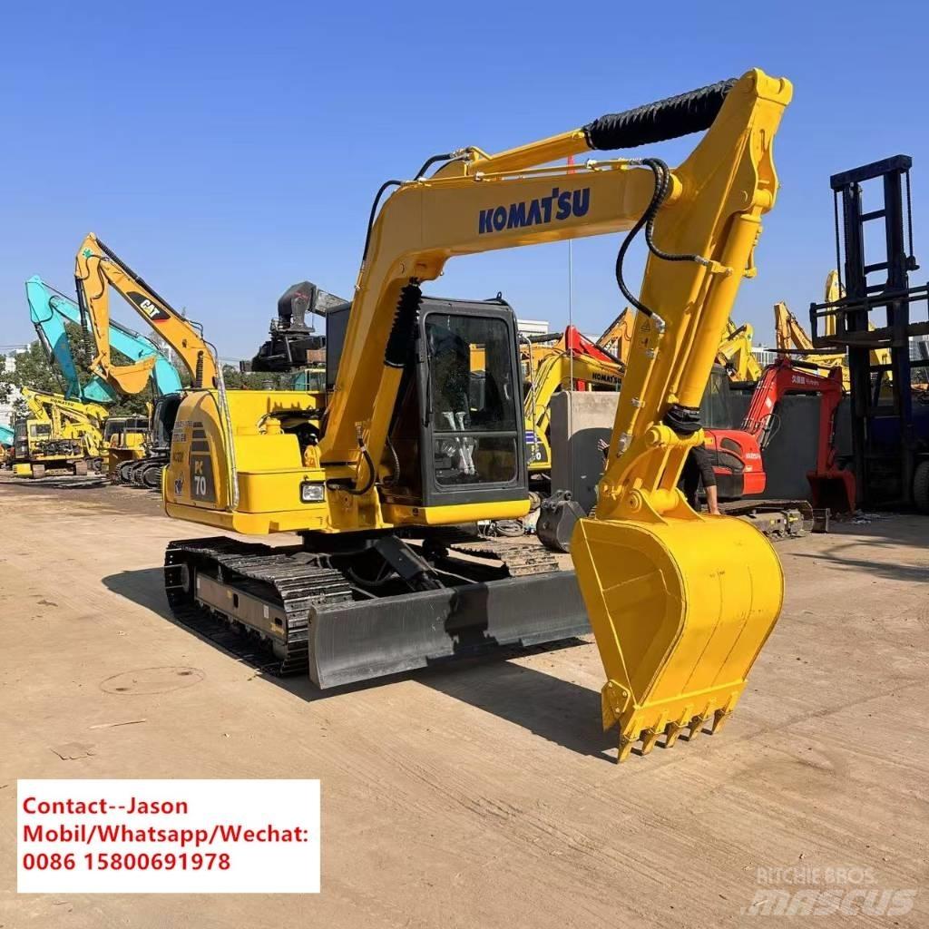 Komatsu PC 70-8 Gravemaskiner på larvebånd