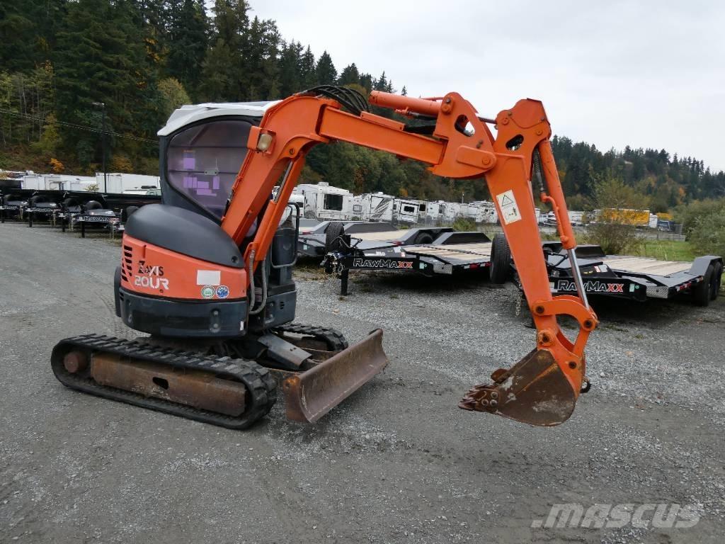 Hitachi ZX 20 UR Minigravemaskiner