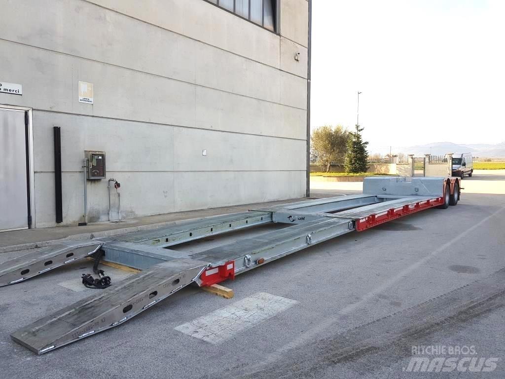 FGM 35 Semi-trailer med lad/flatbed
