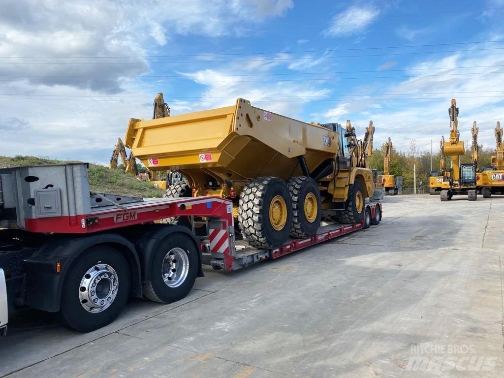 FGM 35 Semi-trailer med lad/flatbed