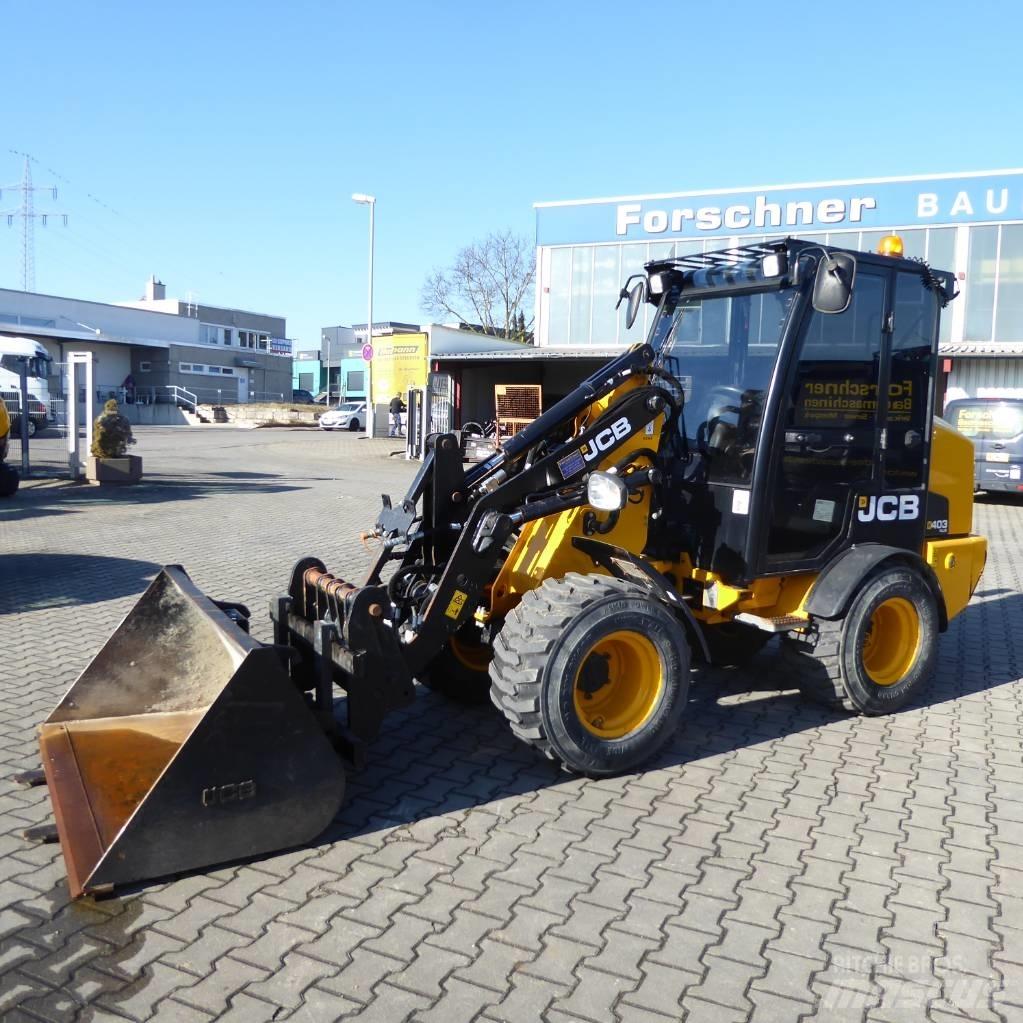 JCB 403 plus Læssemaskiner på hjul
