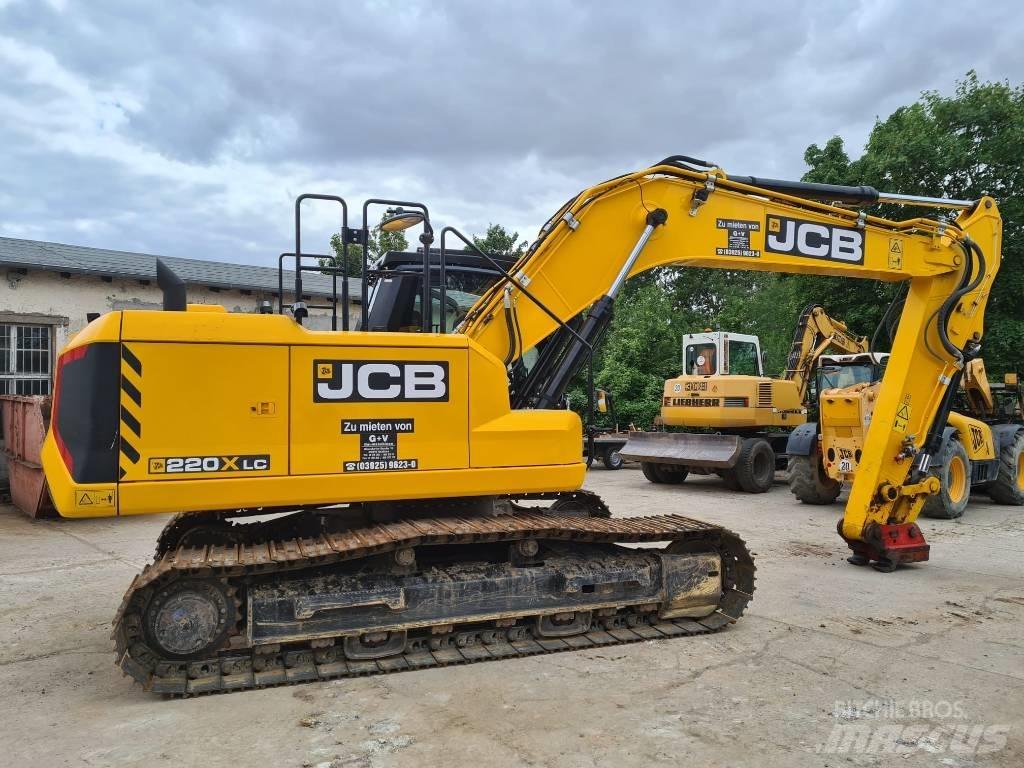 JCB 220X LC Gravemaskiner på larvebånd