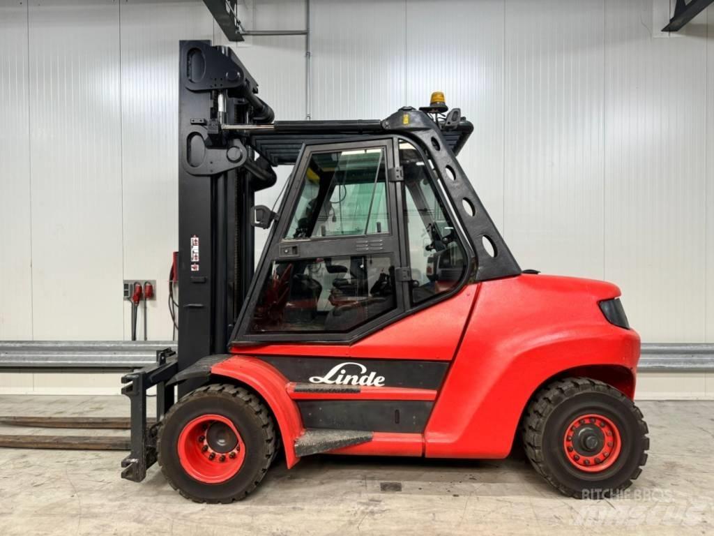 Linde H80D-03/900 Diesel gaffeltrucks