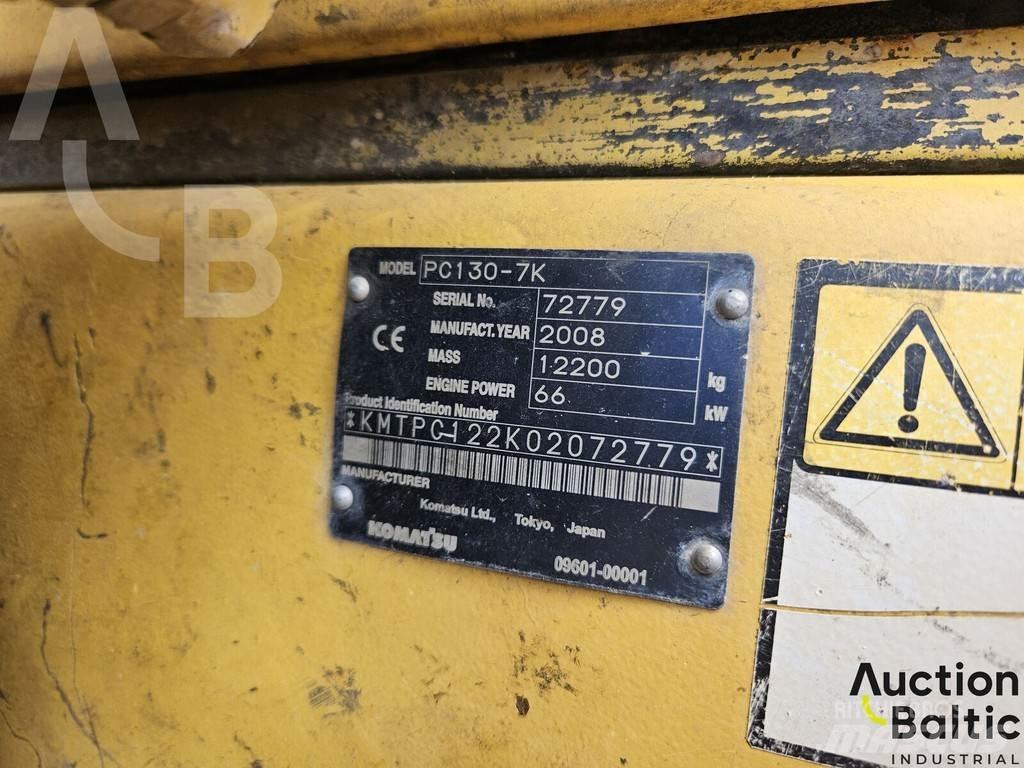 Komatsu PC130-7K Gravemaskiner på larvebånd