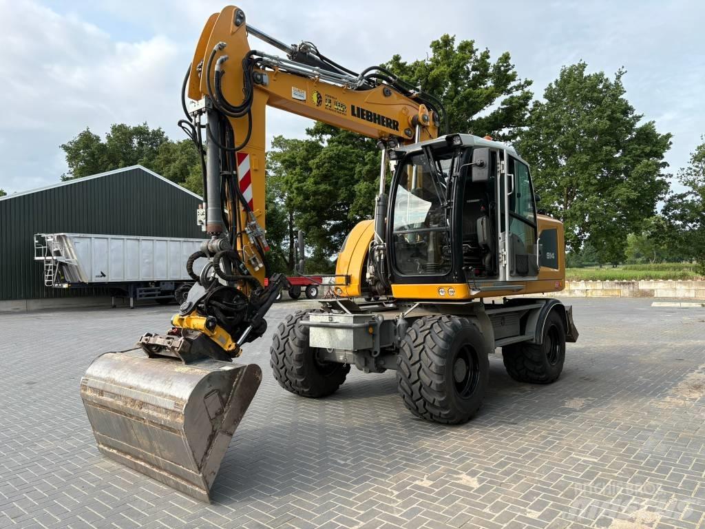 Liebherr 914 Gravemaskiner på hjul