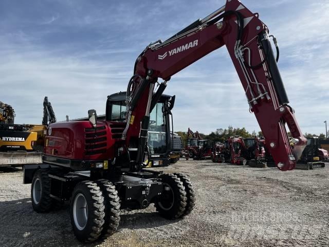 Yanmar B 95W Gravemaskiner på hjul