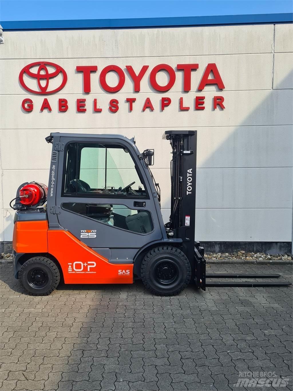 Toyota 02-8FGF25 LPG gaffeltrucks