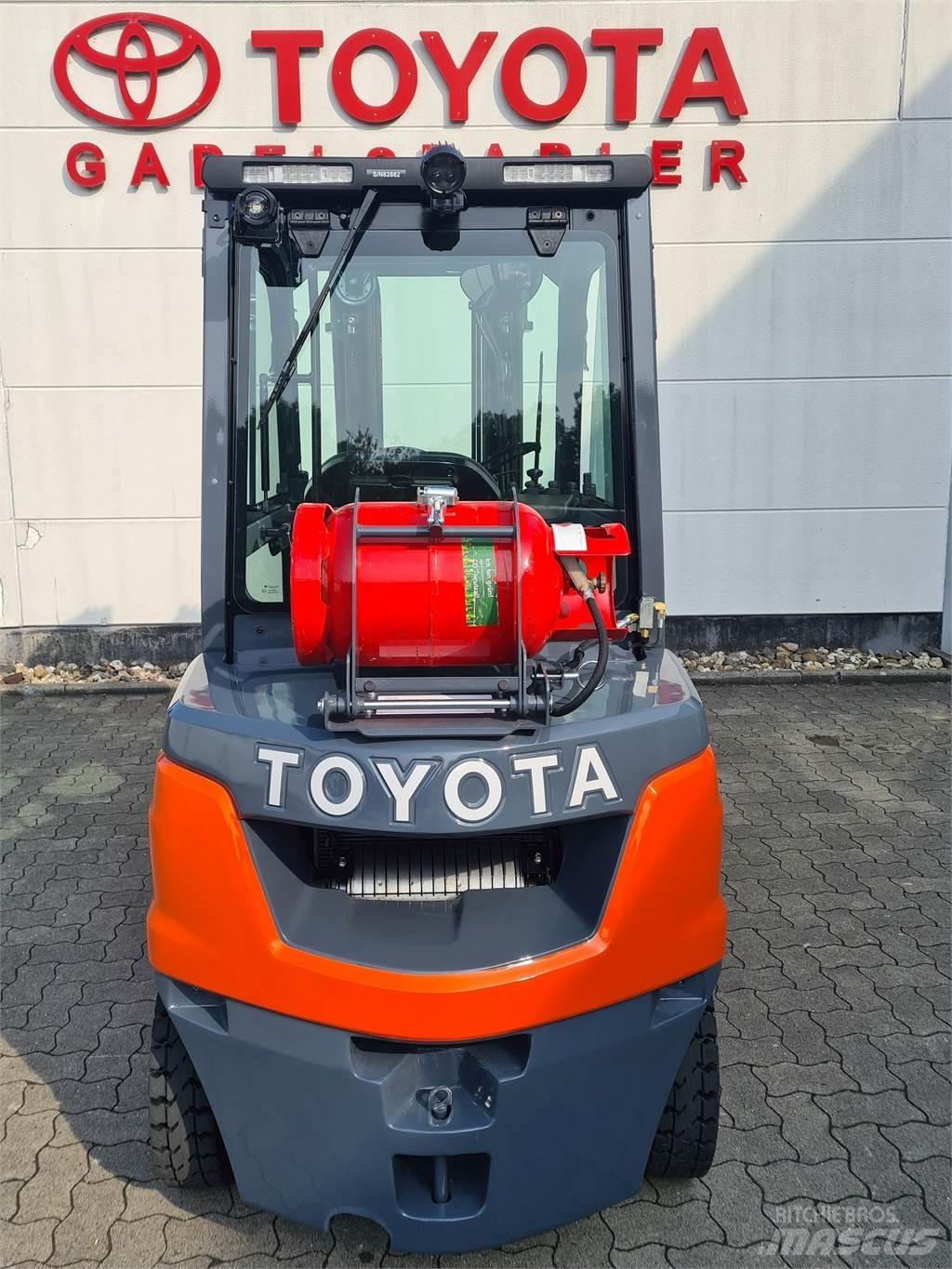 Toyota 02-8FGF25 LPG gaffeltrucks