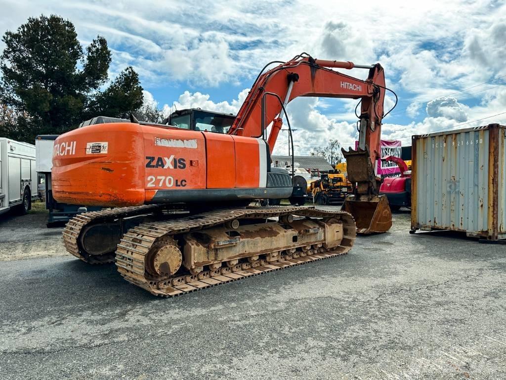 Hitachi ZX 270 LC Gravemaskiner på larvebånd