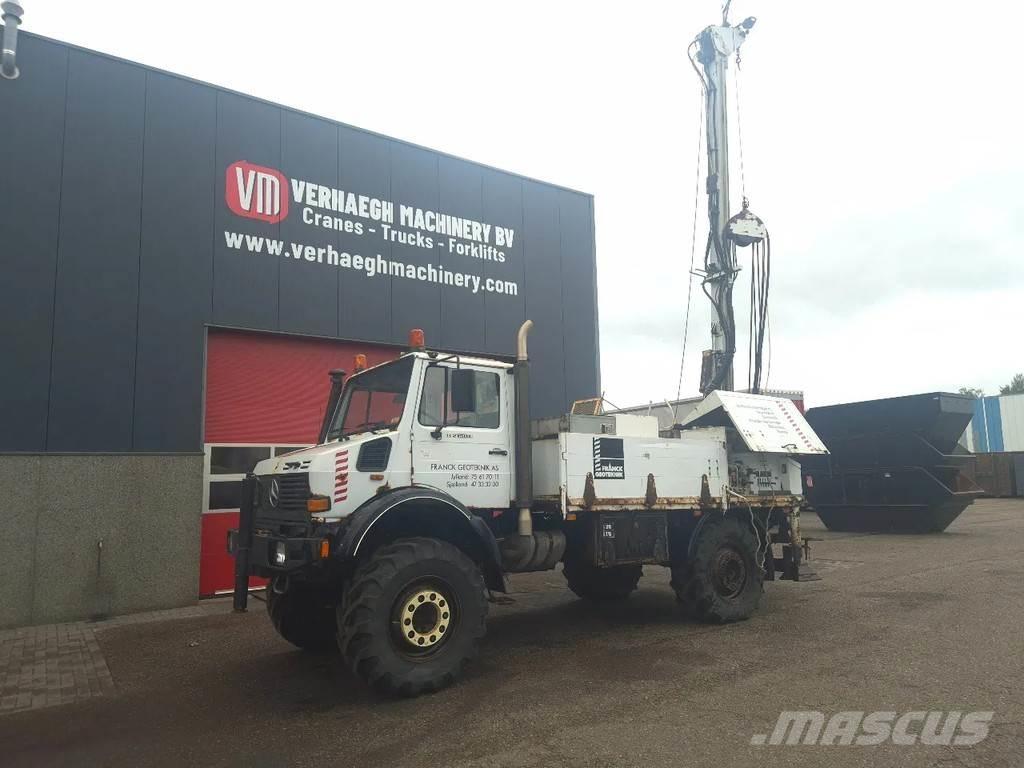 Unimog u 2150l38 Overfladeboreudstyr / Borerigge