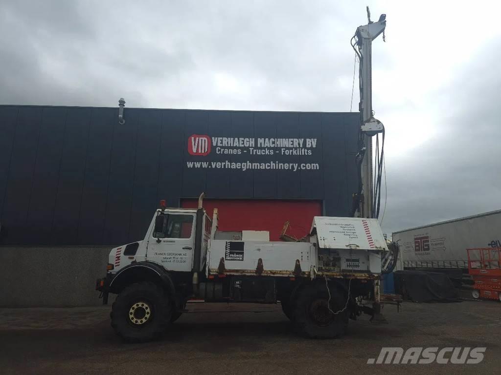 Unimog u 2150l38 Overfladeboreudstyr / Borerigge