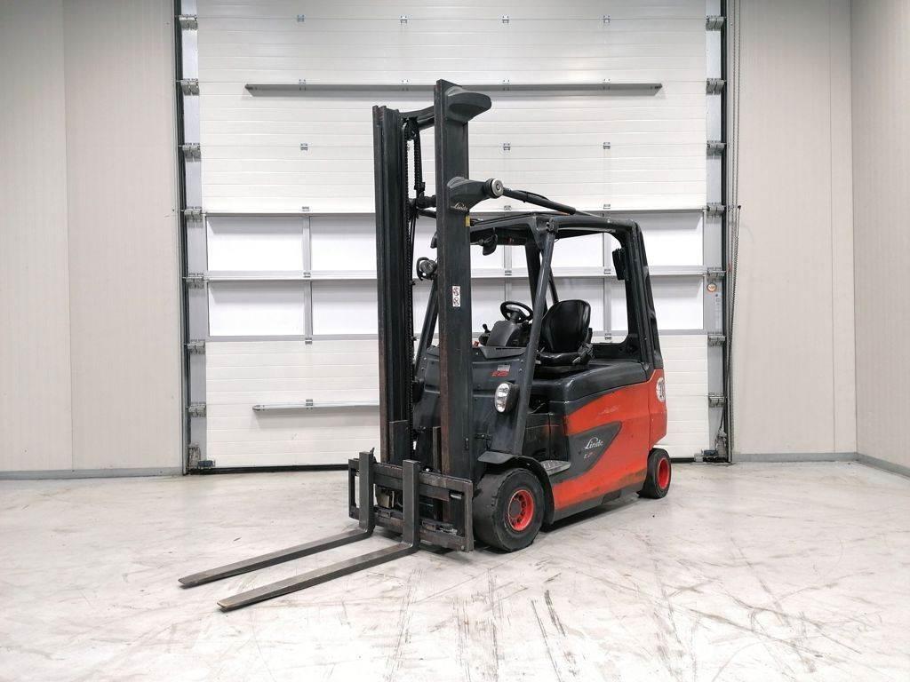 Linde E25HL-01/600 El gaffeltrucks