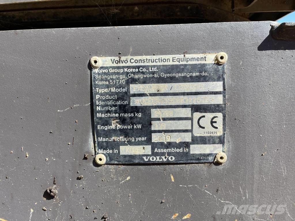 Volvo ECR 235 Gravemaskiner på larvebånd