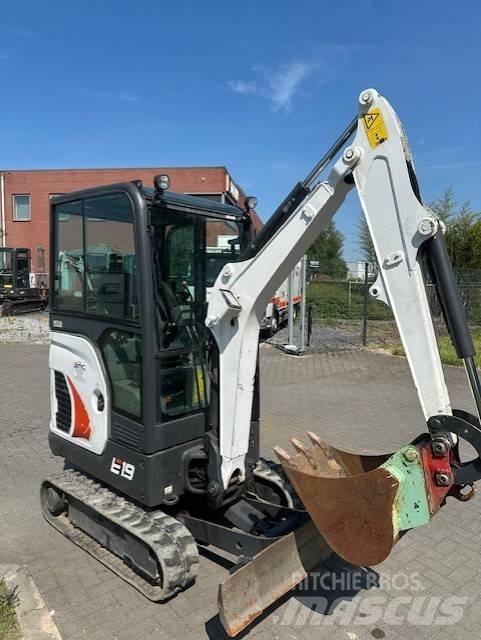 Bobcat E 19 Minigravemaskiner