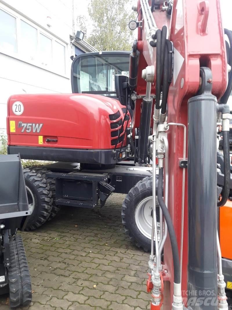 Yanmar B75W Gravemaskiner på hjul