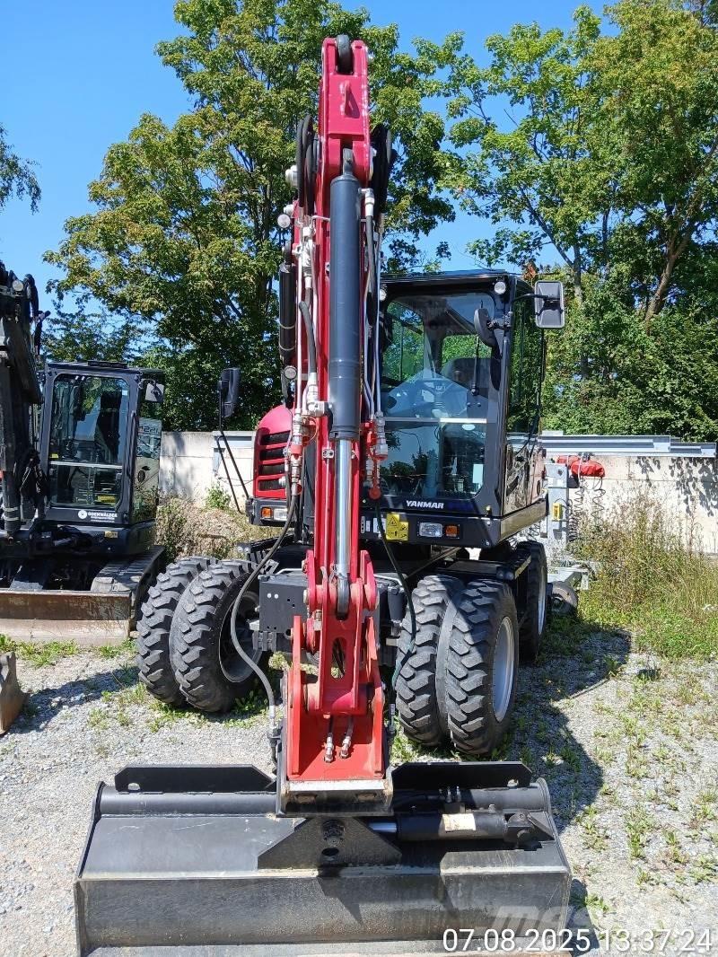 Yanmar B75W Gravemaskiner på hjul