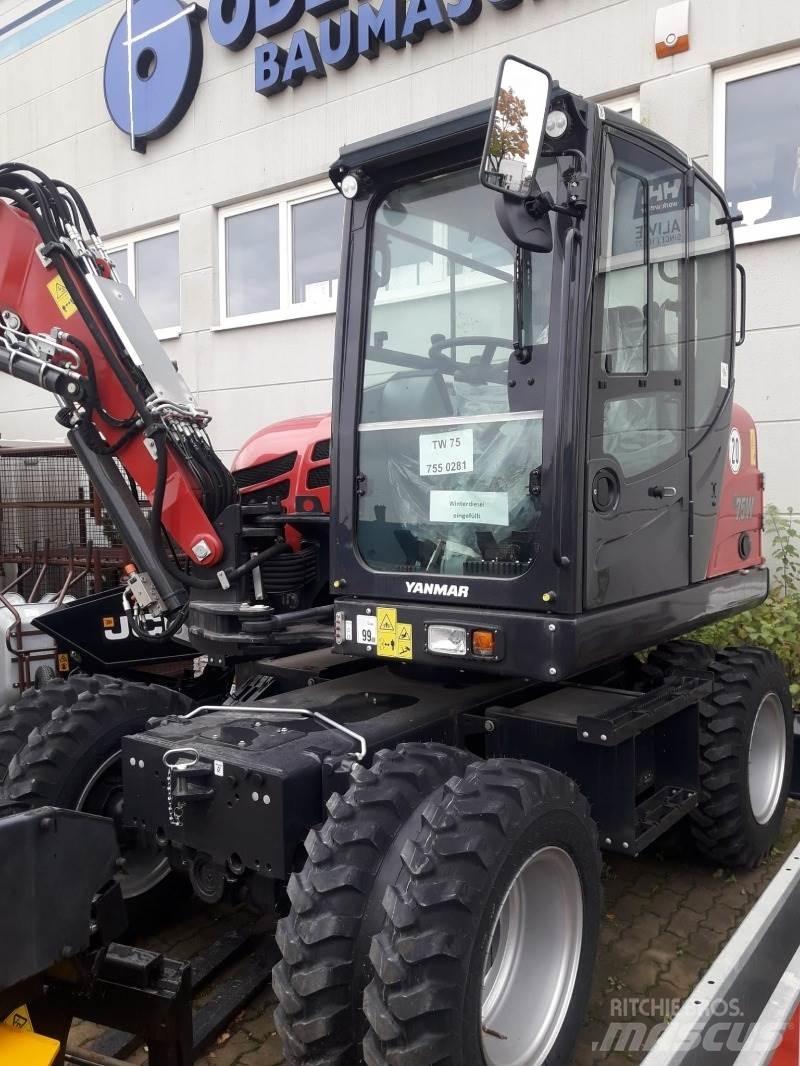 Yanmar B75W Gravemaskiner på hjul