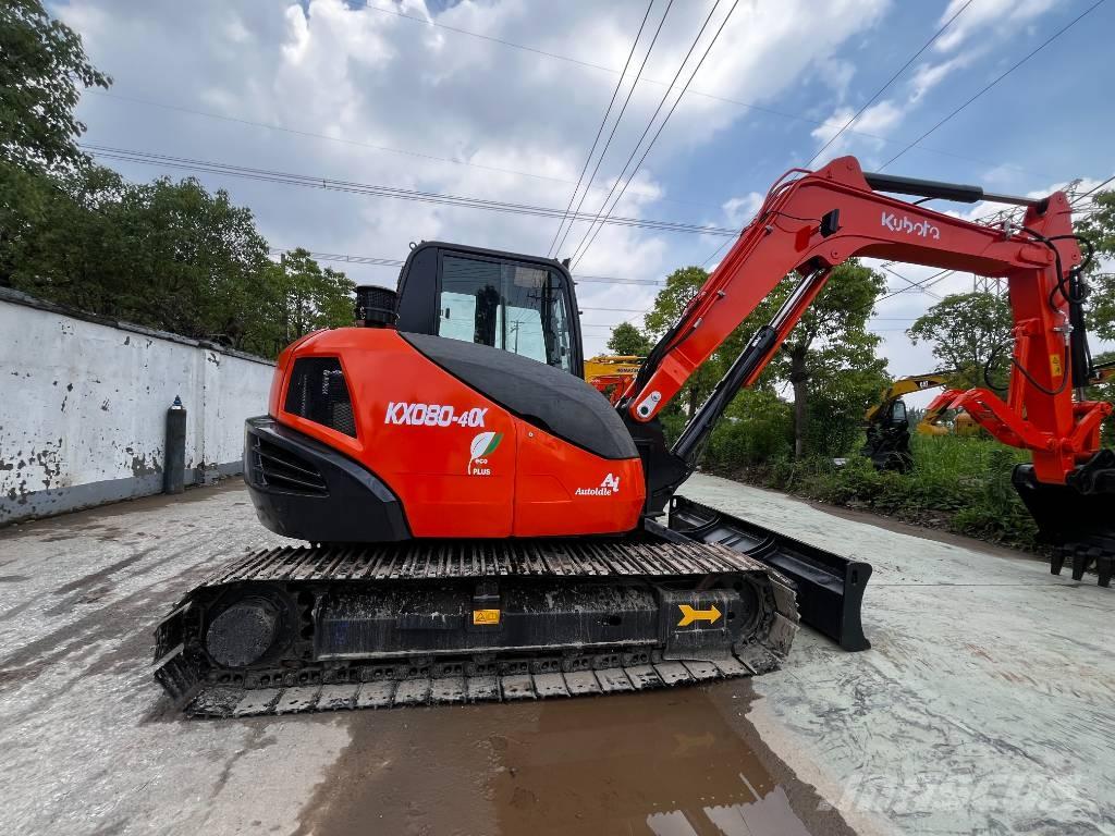Kubota KX 080-4 CX Midi-gravemaskiner 7t - 12t
