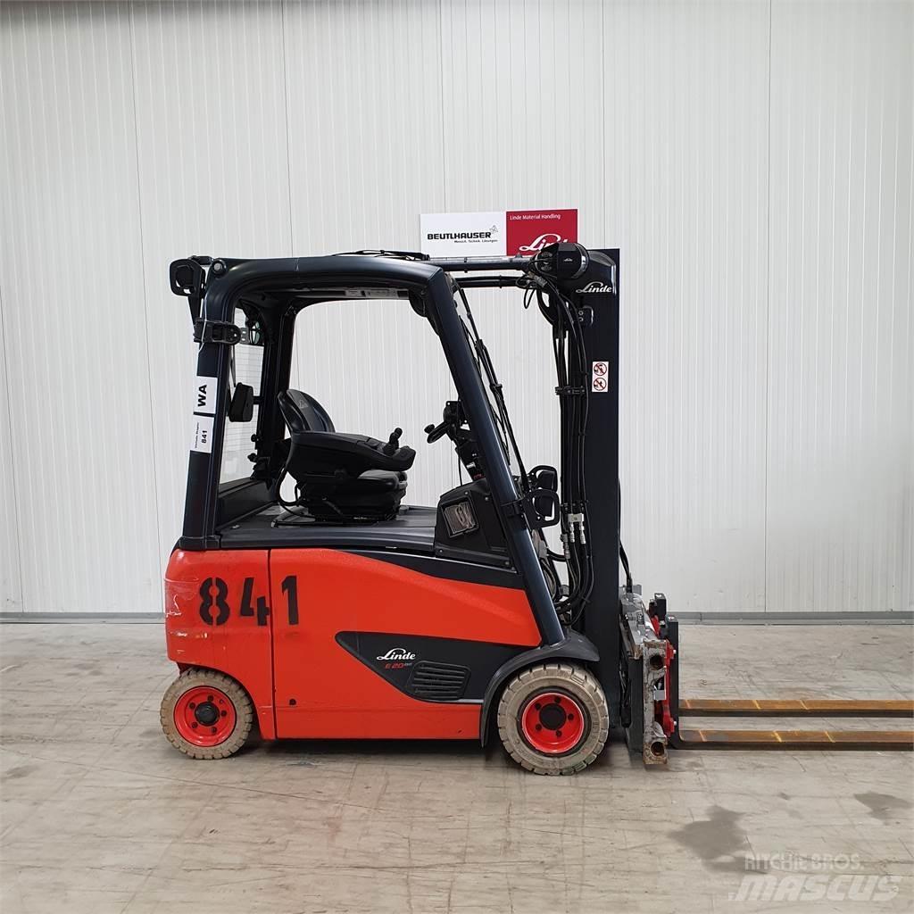 Linde E20PH El gaffeltrucks