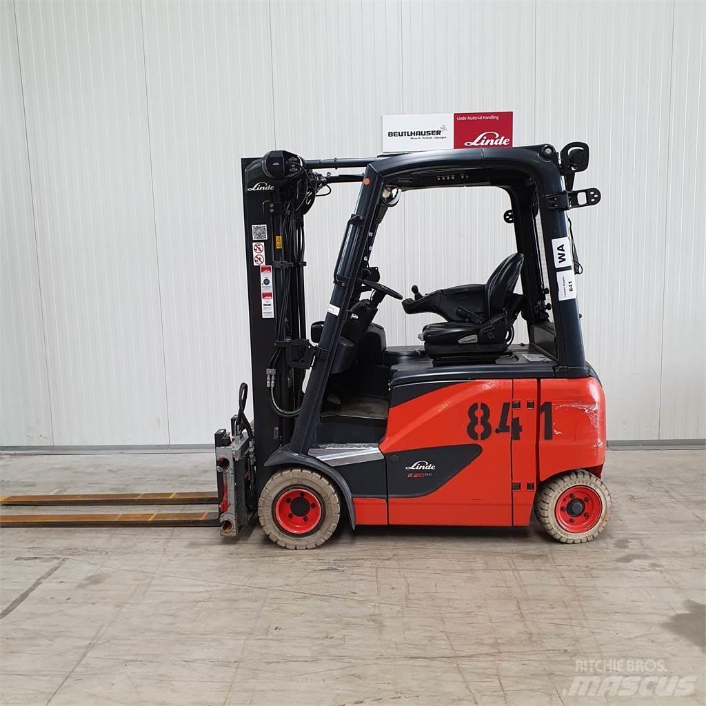 Linde E20PH El gaffeltrucks