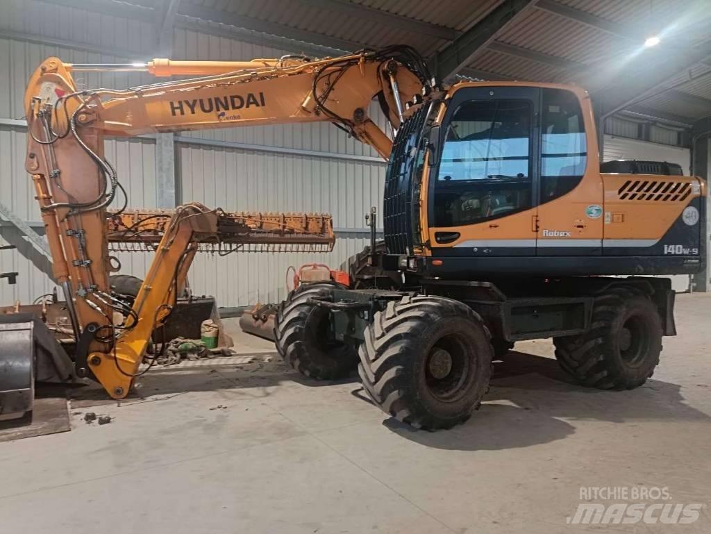 Hyundai RW140-9A Gravemaskiner på hjul