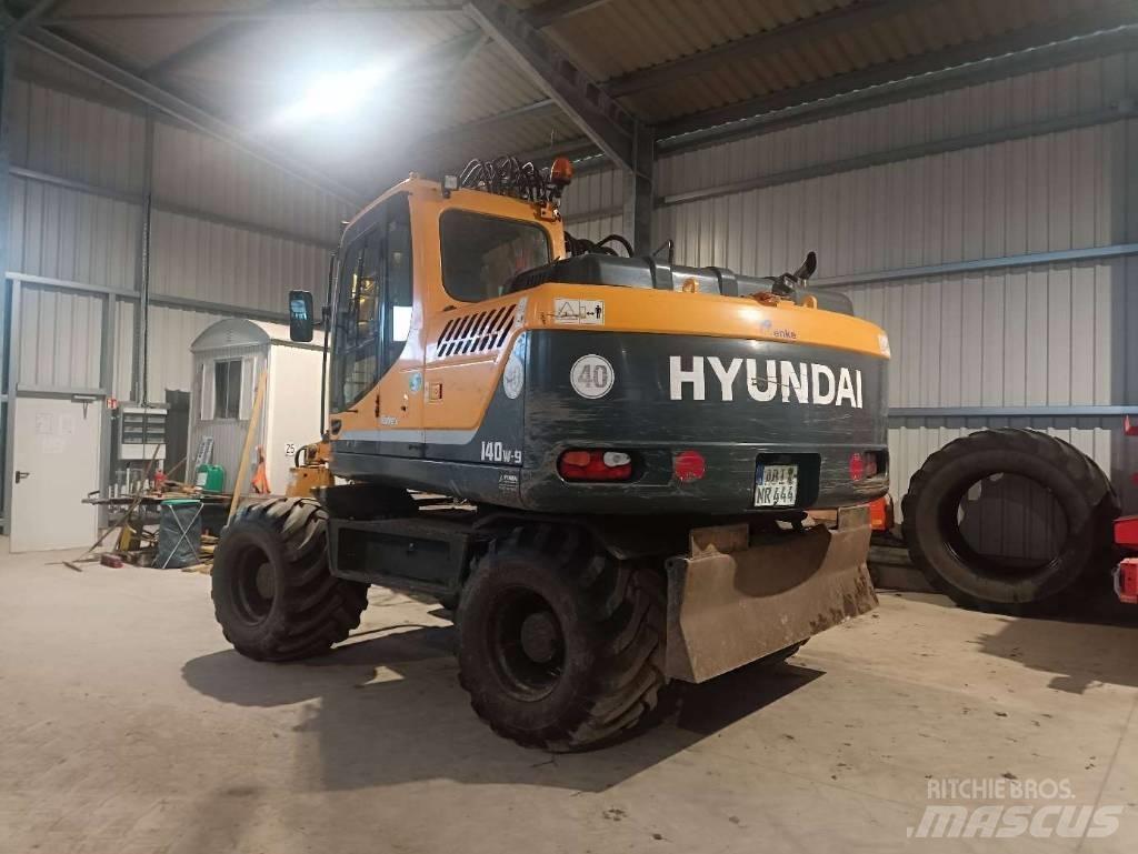 Hyundai RW140-9A Gravemaskiner på hjul