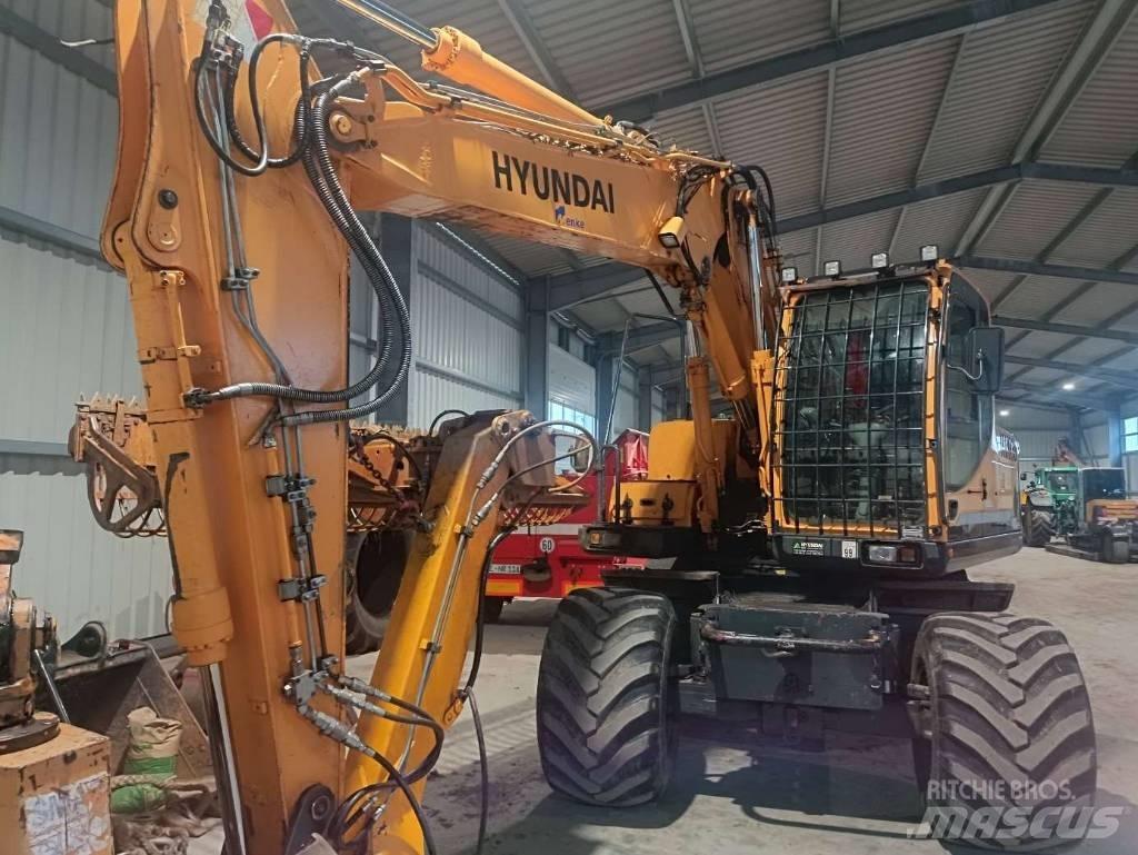Hyundai RW140-9A Gravemaskiner på hjul