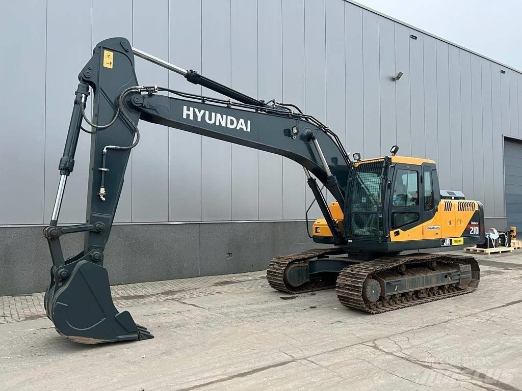 Hyundai R 210 Gravemaskiner på larvebånd