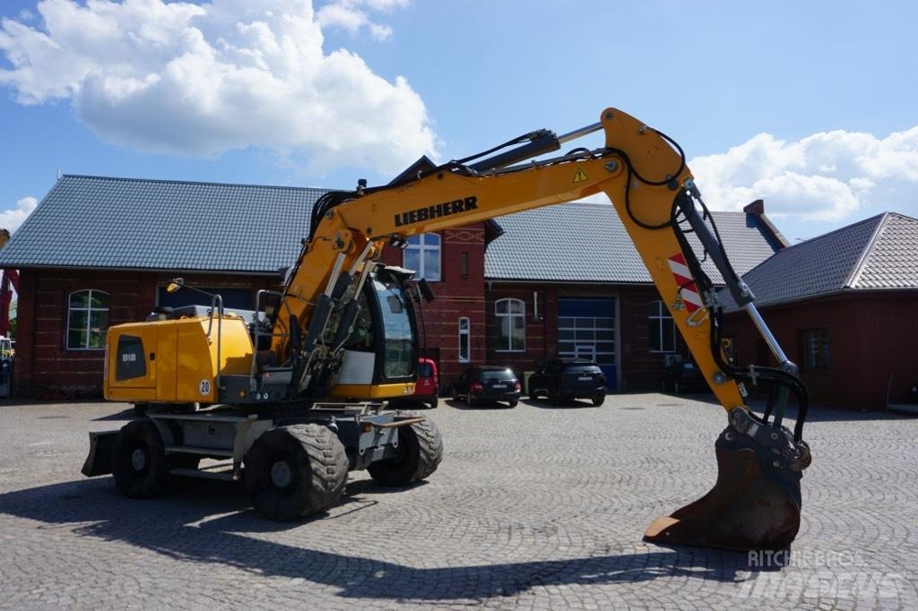Liebherr A 918 Gravemaskiner på hjul