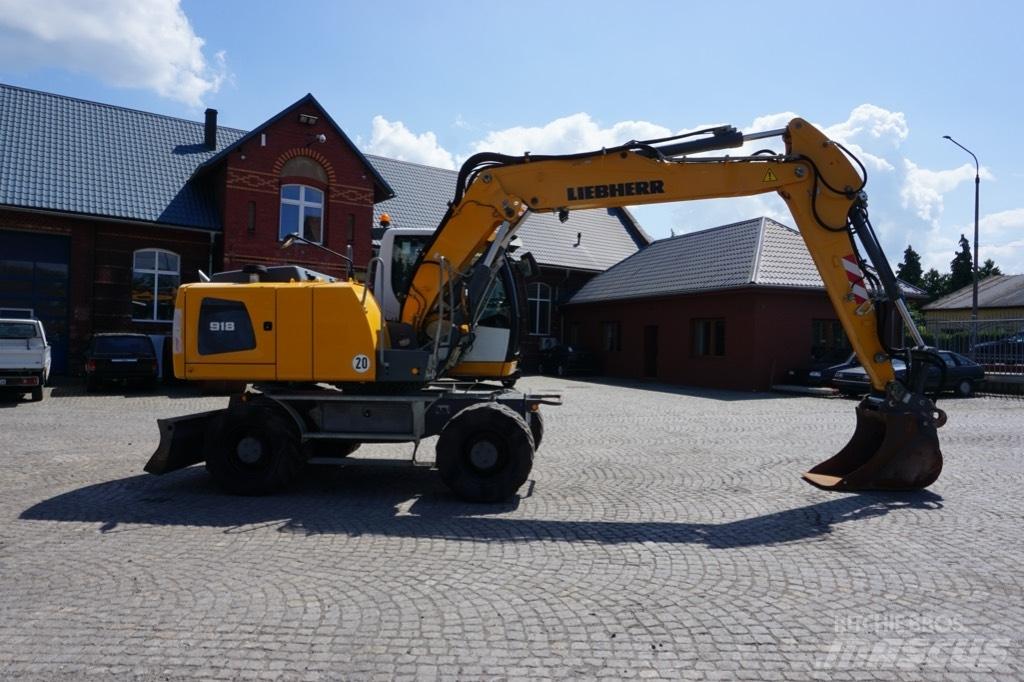 Liebherr A 918 Gravemaskiner på hjul