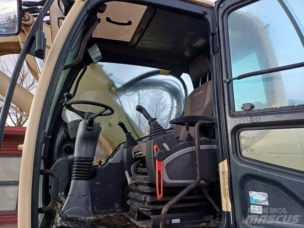 Hyundai HW 180 - 9A Gravemaskiner på hjul