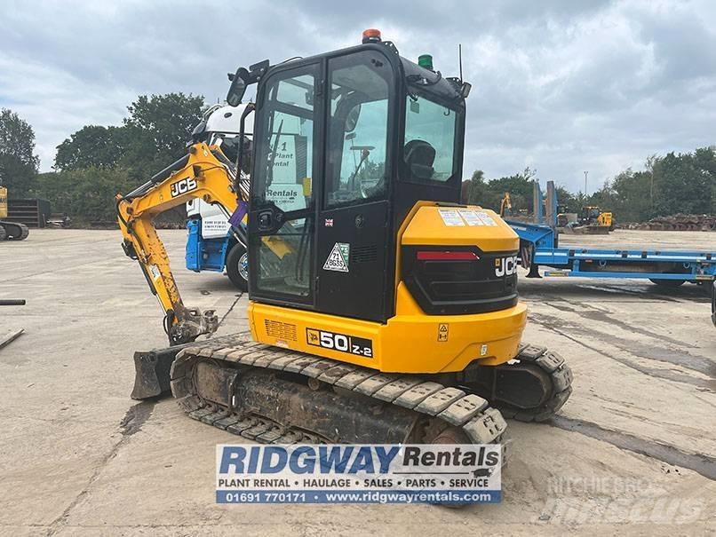 JCB 50 Z-2 Minigravemaskiner