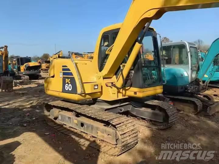 Komatsu PC60 Gravemaskiner på larvebånd