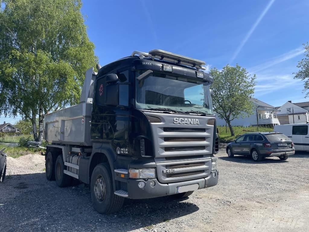 Scania R 480  6x4 Lastbiler med tip