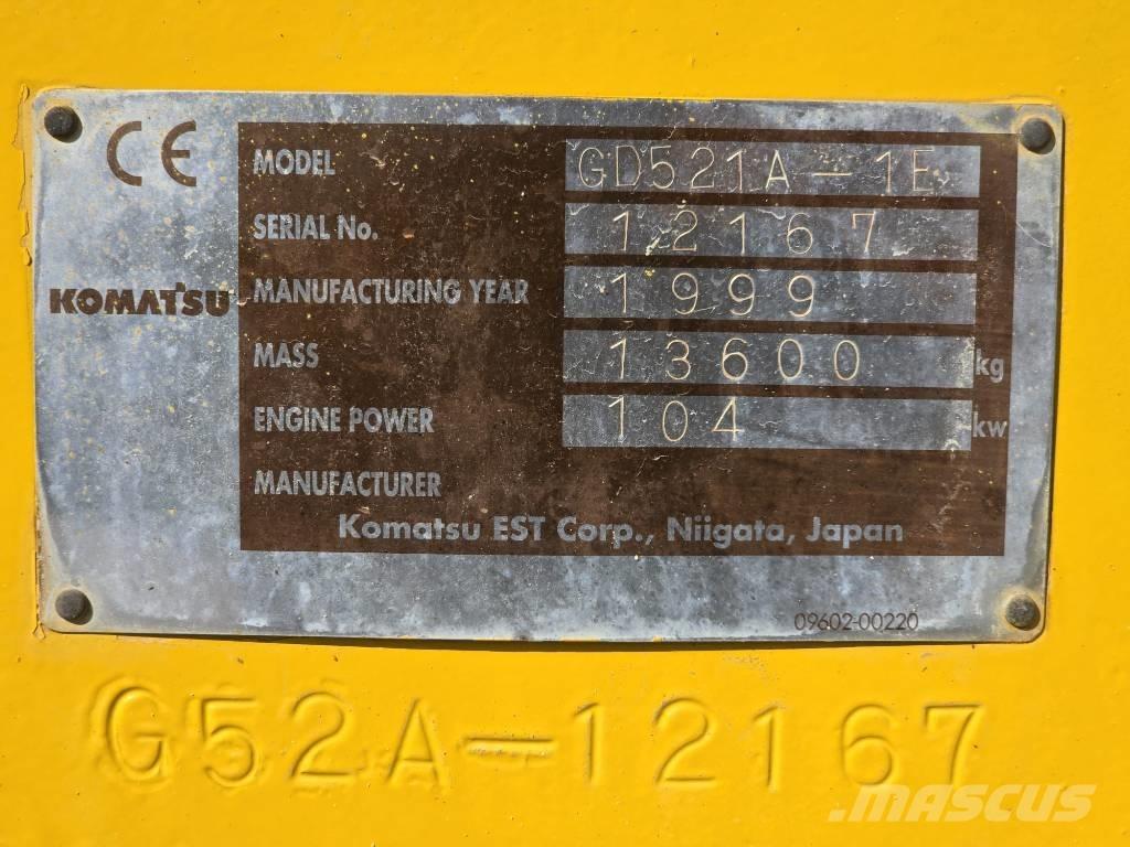 Komatsu GD 521 A-1 Vejhøvle / Gradere