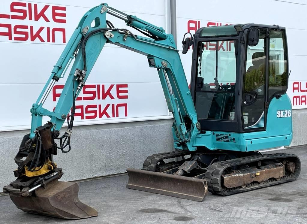 Kobelco SK 26 Gravemaskiner på larvebånd