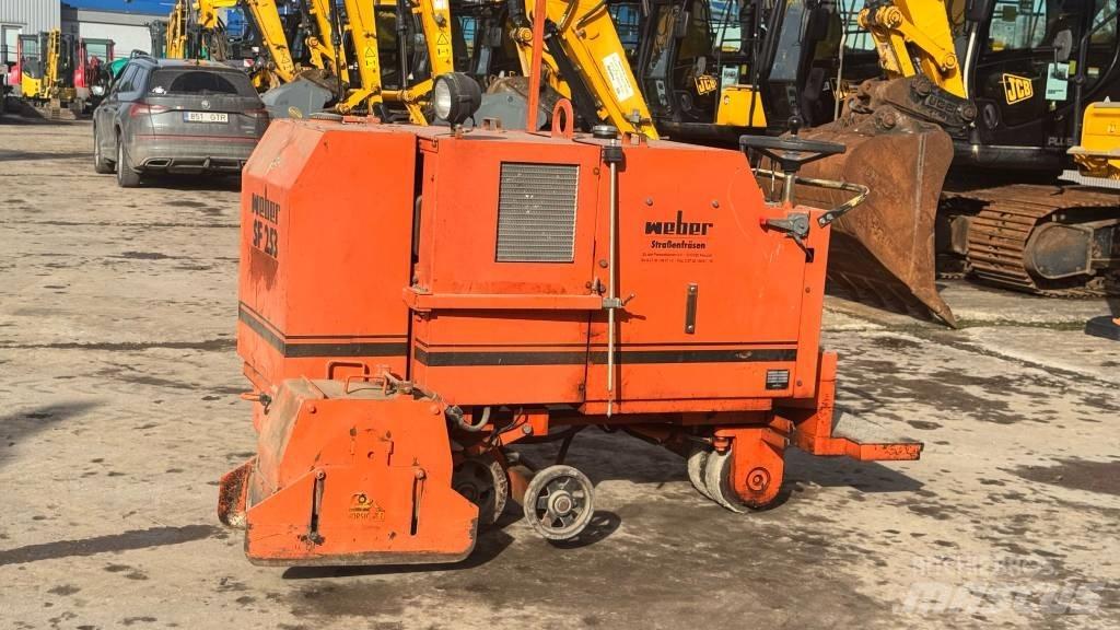 Weber SF253 Asfaltknusemaskiner