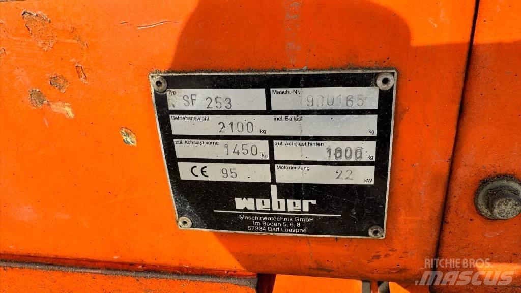 Weber SF253 Asfaltknusemaskiner