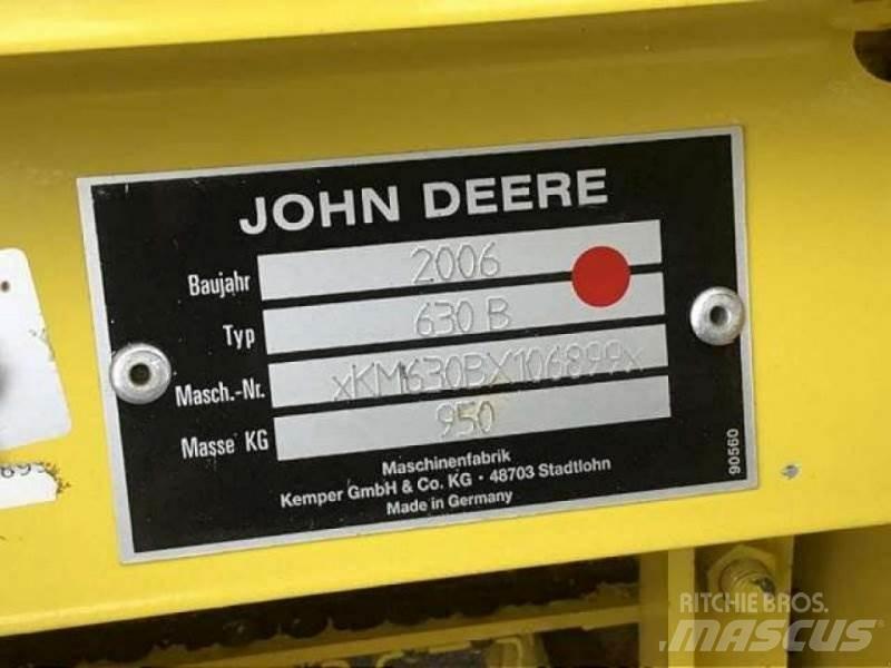 John Deere 630 B Tilbehør til mejetærskere