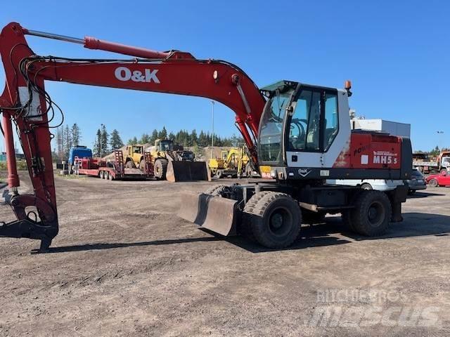 O&K MH 5,5 Gravemaskiner på hjul