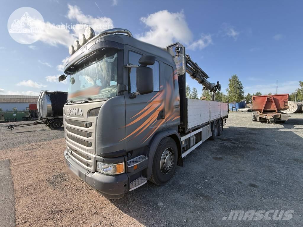 Scania G 450 LB Lastbil med kran