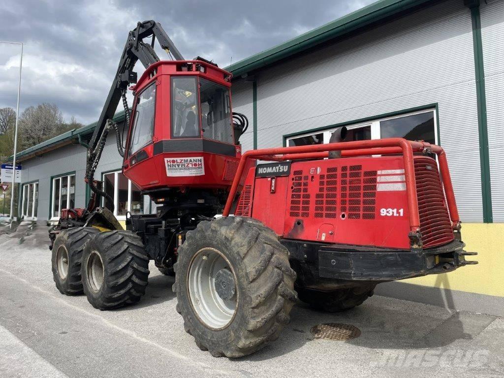 Komatsu 931.1 Skovningsmaskiner