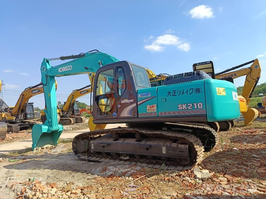 Kobelco SK 210 Gravemaskiner på larvebånd