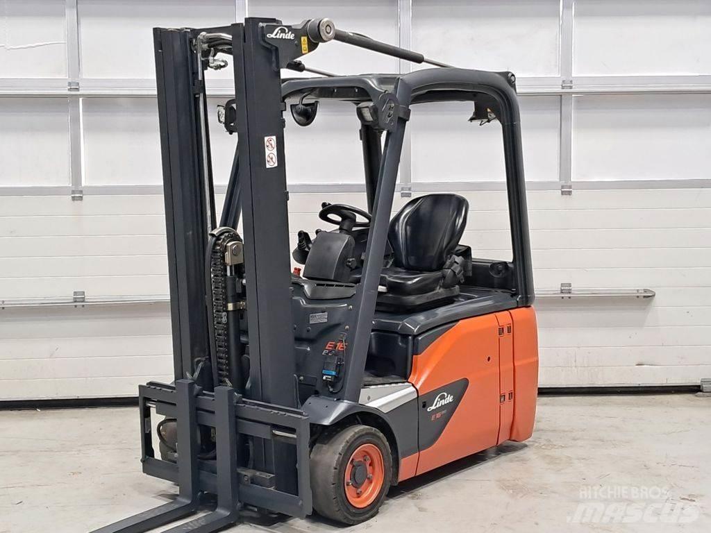 Linde E16-02 El gaffeltrucks