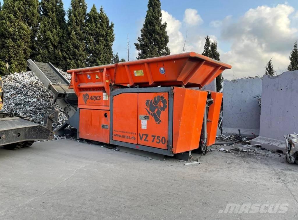 Arjes VZ 750 D Buskryddere / Grenknusere