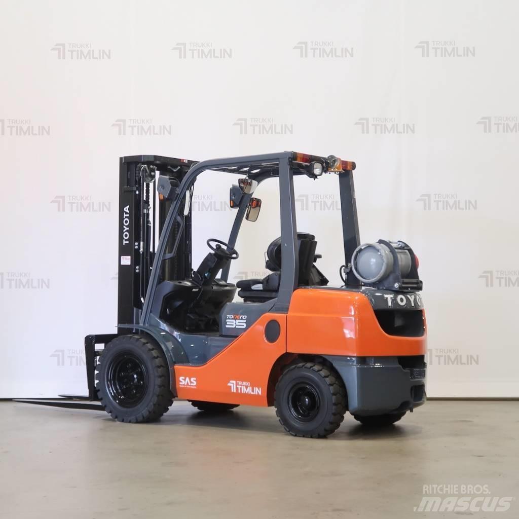 Toyota 02-8FGJF35 LPG gaffeltrucks
