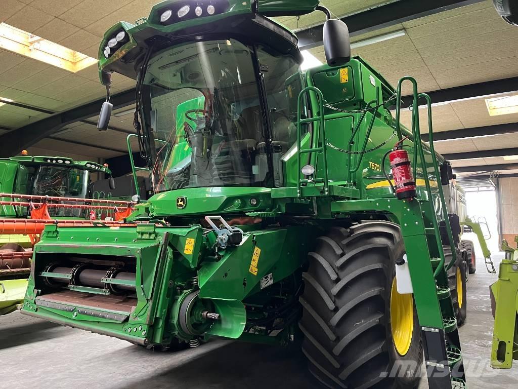 John Deere T670 Mejetærskere